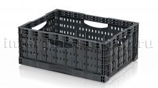 Складные ящики темно-серые