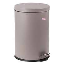 Ведро-контейнер для мусора (урна) с педалью LAIMA Classic, 20 л, серое, матовое, металл, со съемным внутренним ведром в Хабаровске Ведро-контейнер для мусора (урна) с педалью LAIMA Classic, 20 л, серое, матовое, металл, со съемным внутренним ведром в Хабаровске