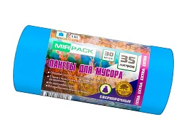 Мешки для мусора 35 л, ароматизированные, синие, в рулоне 30 шт., ПНД, 12 мкм, 640х500 мм, EXTRA, 3530661 в Хабаровске Мешки для мусора 35 л, ароматизированные, синие, в рулоне 30 шт., ПНД, 12 мкм, 640х500 мм, EXTRA, 3530661 в Хабаровске