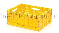 Ящик складной 400х300х170 желтый