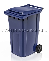 Контейнер для мусора 240 л синий облегченный 240 синий в Хабаровске
