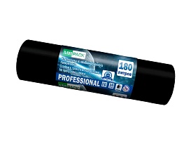 Мешки для мусора 180 л, ароматизированные, черные, в рулоне 10 шт., ПВД, 30 мкм, 1100х930 мм, PROFESSIONAL, 1801044 в Хабаровске Мешки для мусора 180 л, ароматизированные, черные, в рулоне 10 шт., ПВД, 30 мкм, 1100х930 мм, PROFESSIONAL, 1801044 в Хабаровске