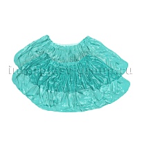 Бахилы бирюзовые 2000 шт (1000 пар), 16 мкм, однослойные, с одной резинкой, Эконом в Хабаровске Бахилы бирюзовые 2000 шт (1000 пар), 16 мкм, однослойные, с одной резинкой, Эконом в Хабаровске