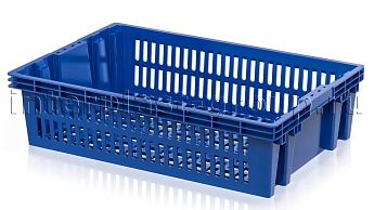 Ящик для овощей, фруктов и хлеба Евролоток синий в Хабаровске