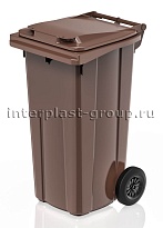 Мусорный контейнер 120 л коричневый 120 коричневый в Хабаровске Мусорный контейнер 120 л коричневый 120 коричневый в Хабаровске