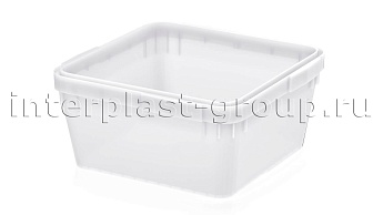 Куботейнер для меда и икры белый 12 литров в Хабаровске