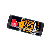 Мешки для мусора 45 л, черные, в рулоне 20 шт., ПНД, 14 мкм, 650х550 мм, Особопрочные, МП7795 в Хабаровске Мешки для мусора 45 л, черные, в рулоне 20 шт., ПНД, 14 мкм, 650х550 мм, Особопрочные, МП7795 в Хабаровске