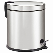 Ведро-контейнер для мусора урна с педалью LAIMA Classic Plus, 20 л, зеркальное в Хабаровске