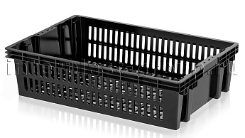 Ящик для овощей, фруктов и хлеба Евролоток черный в Хабаровске