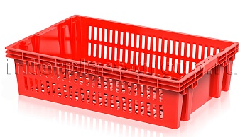 Ящик для овощей, фруктов и хлеба Евролоток морковный в Хабаровске