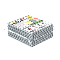 Мешки для мусора 160 л, светло-серые, в пачке 10 шт., ПВД, 40 мкм, 900х1100 мм, i-Bag в Хабаровске